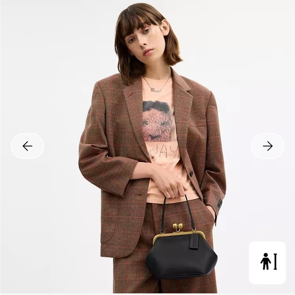 NWT Coach Kisslock Frame Bag 16 - Picture 2 of 12